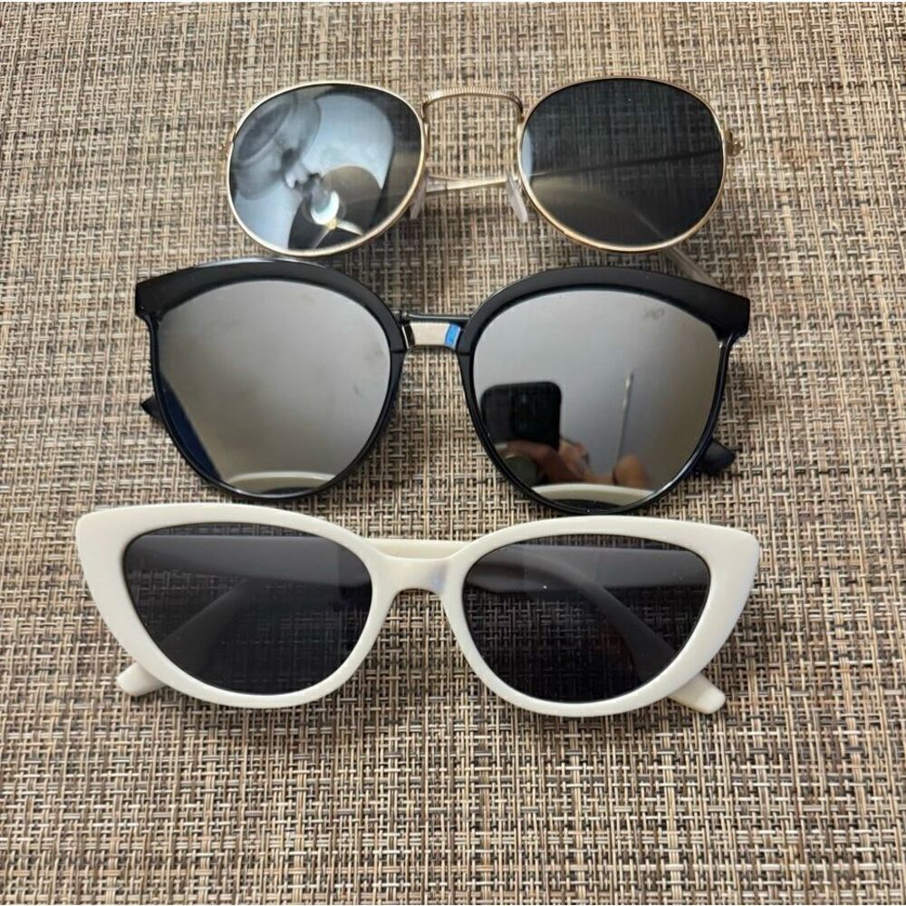 New Set of 3 Sunglasses